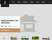 Tablet Screenshot of leonard-properties.com